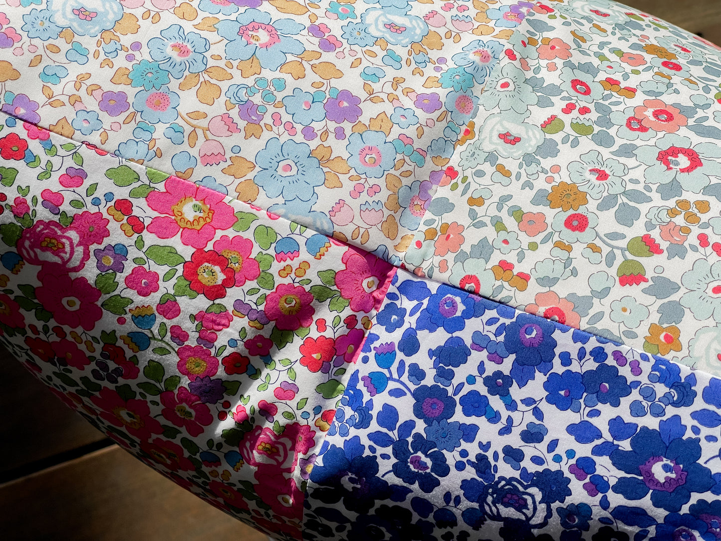 Liberty ‘Betsy’ Patchwork Cushion