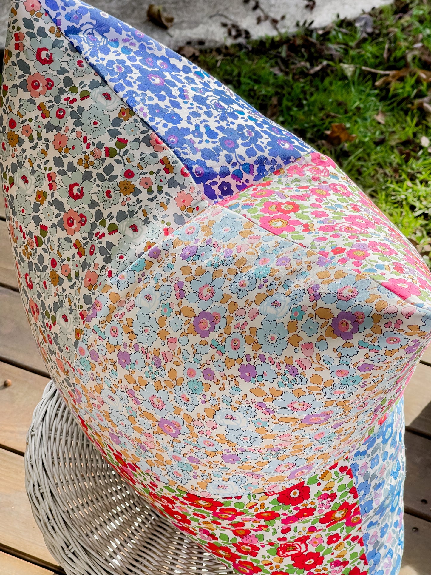 Liberty ‘Betsy’ Patchwork Cushion