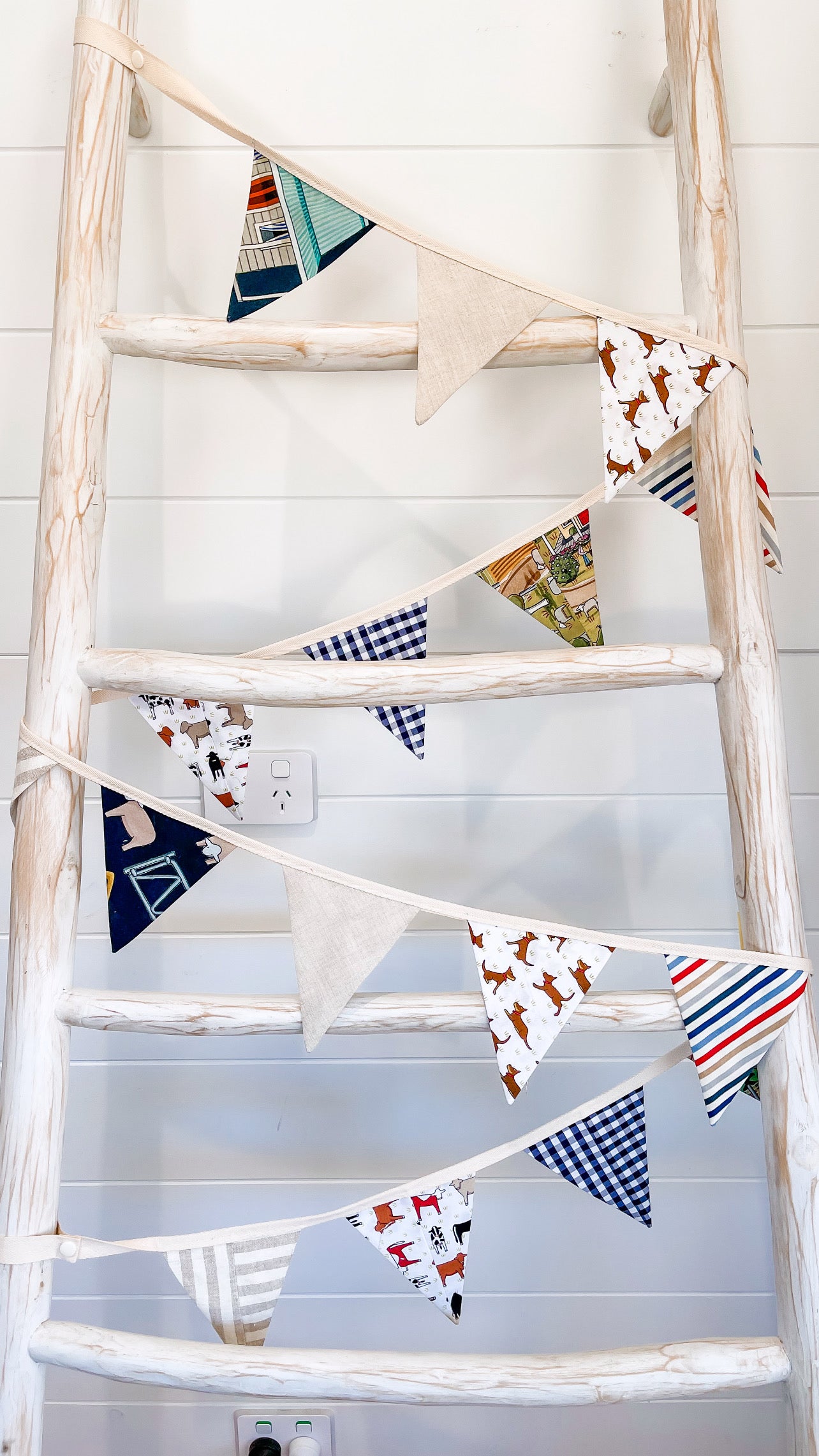 Red Tractor Designs Bunting
