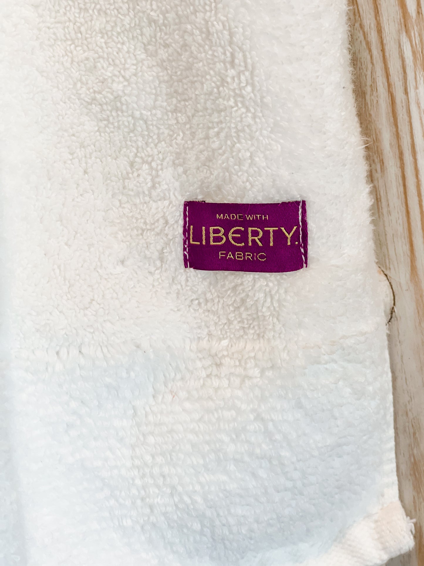 Personalised Liberty Name Towels – Custom Embroidered Gift (Baby, Kids & Adults)