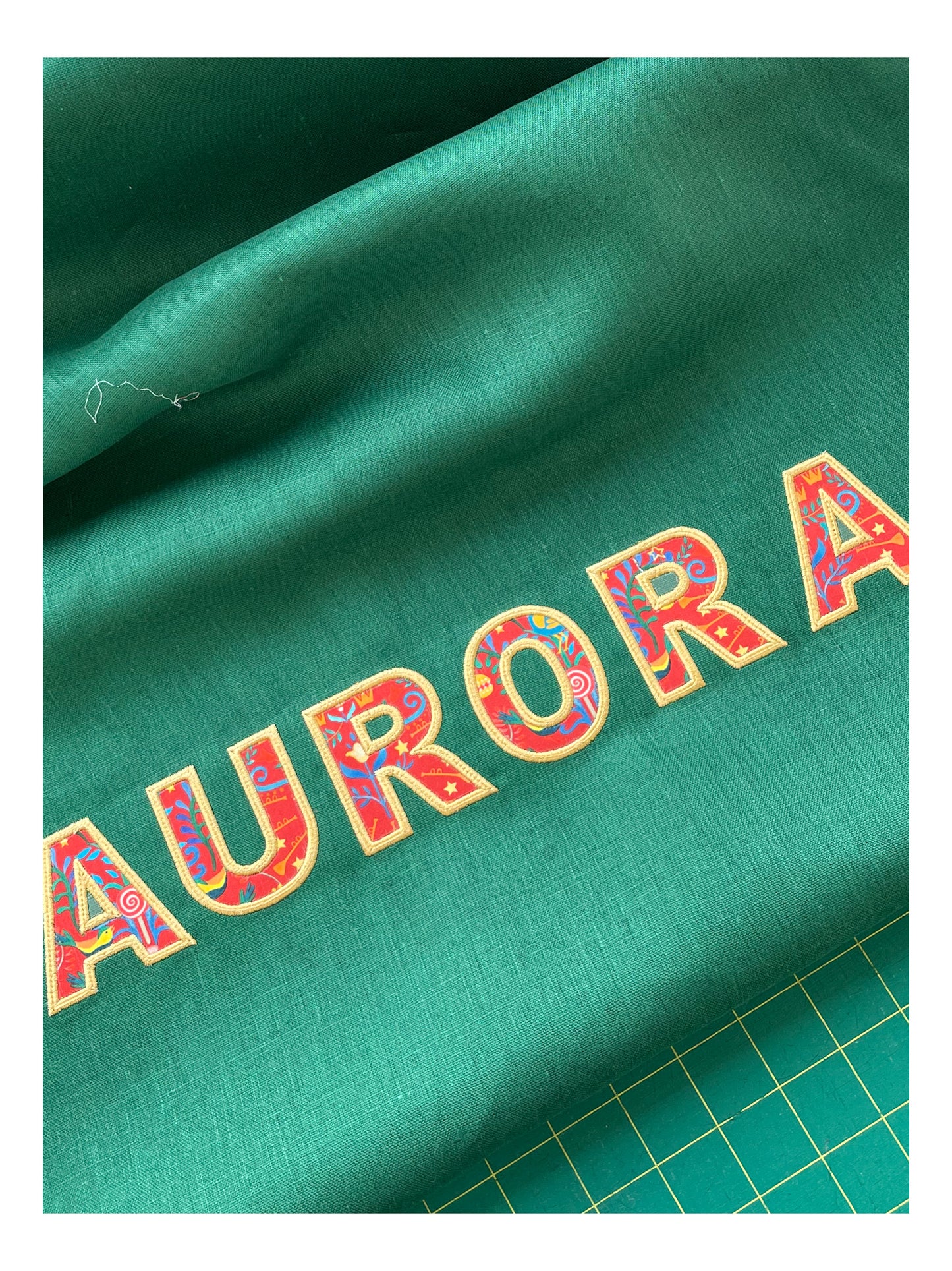 Personalised Premium Linen & Liberty Santa Sacks