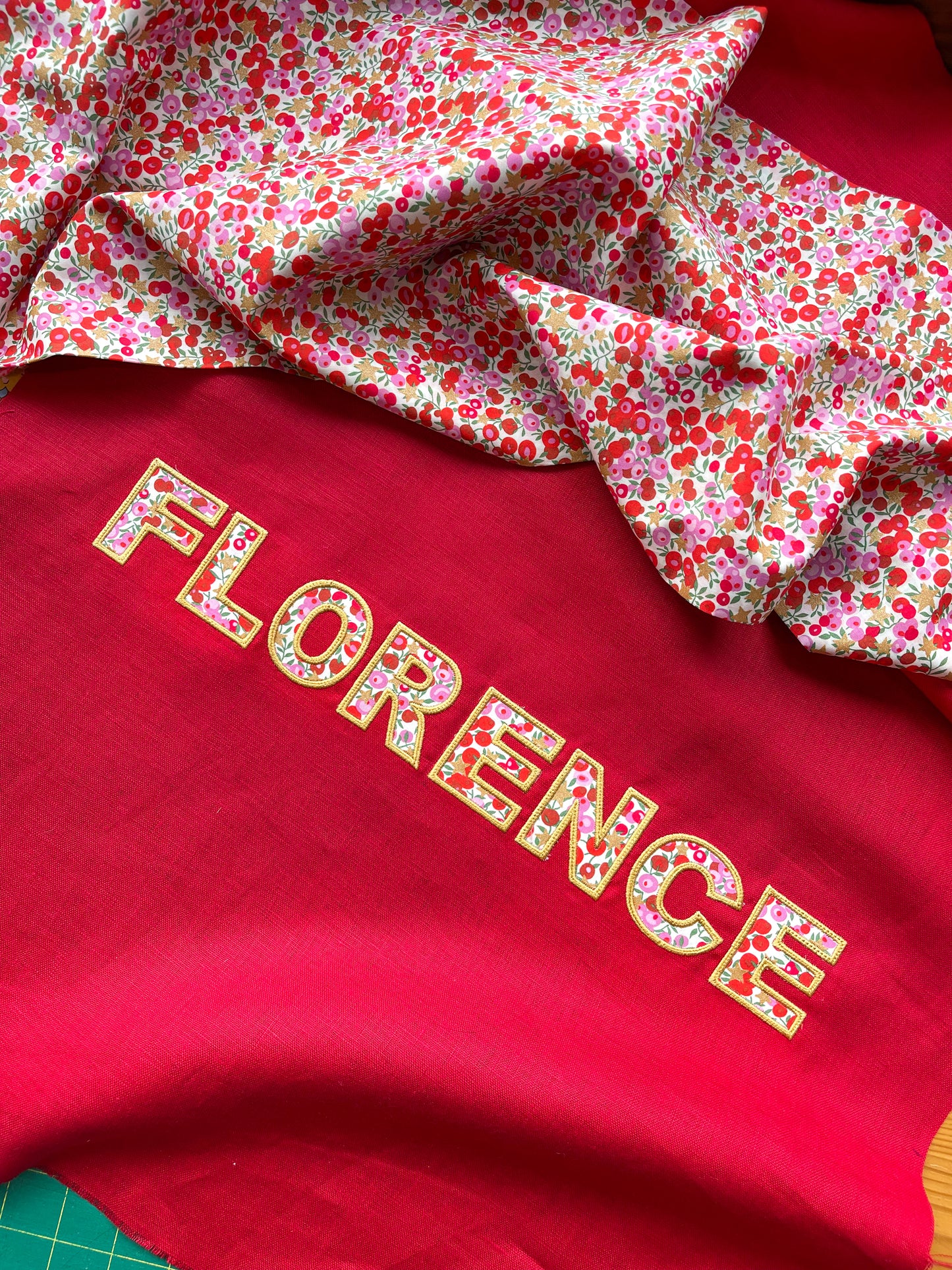 Personalised Premium Linen & Liberty Santa Sacks