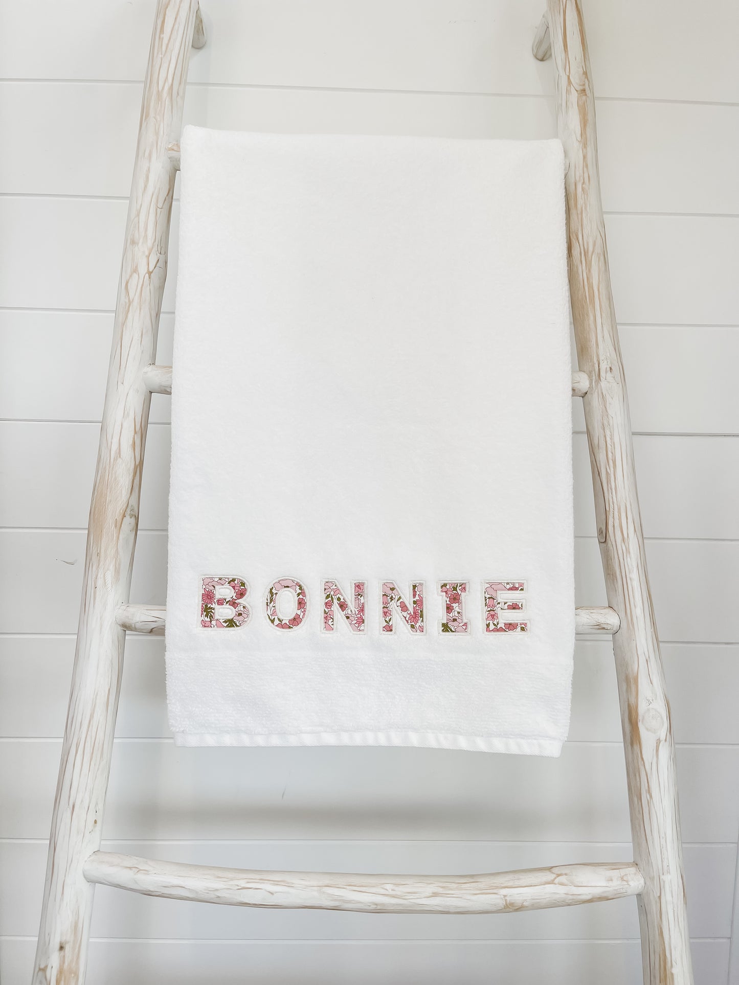 Personalised Liberty Name Towels – Custom Embroidered Gift (Baby, Kids & Adults)