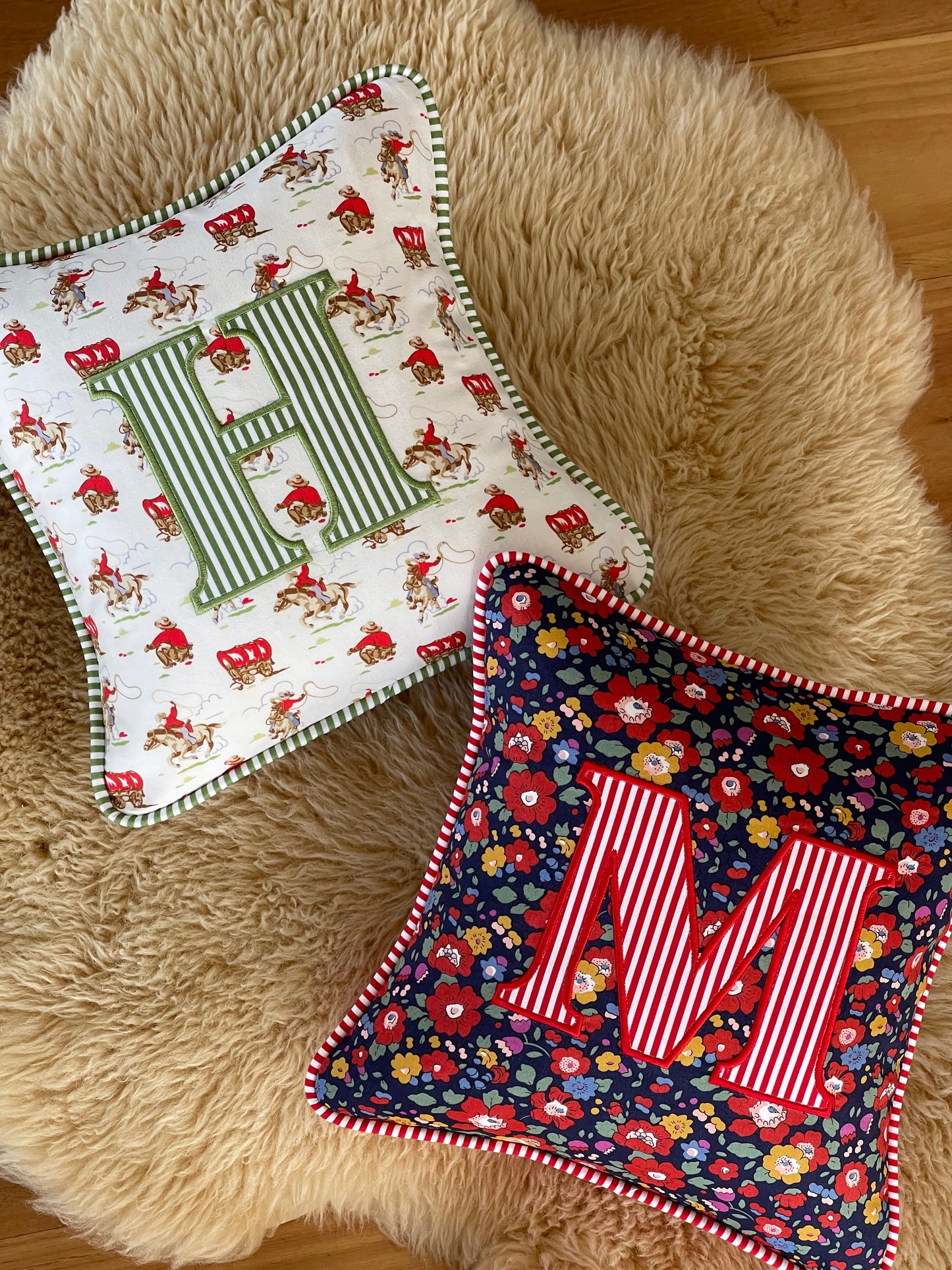 Personalised Cath Kidston Initial Cushion