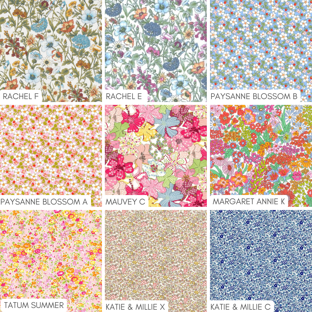 Single Fabric Liberty Name Banner