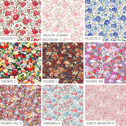 Personalised Liberty Cushions for Girls
