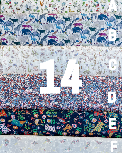 Single Fabric Liberty Name Banner
