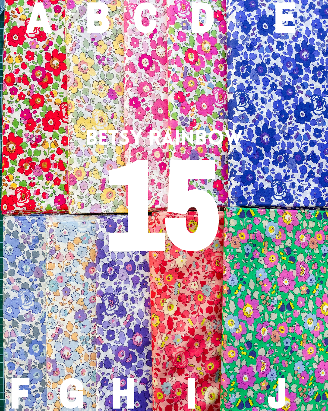 Single Fabric Liberty Name Banner