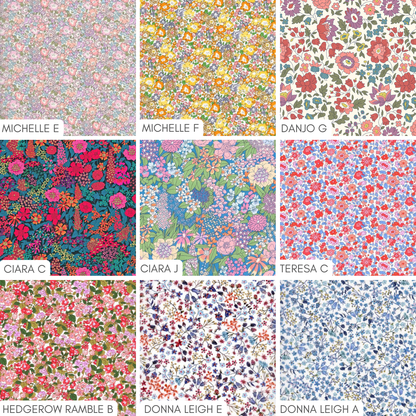 Single Fabric Liberty Name Banner