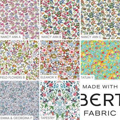 Single Fabric Liberty Name Banner