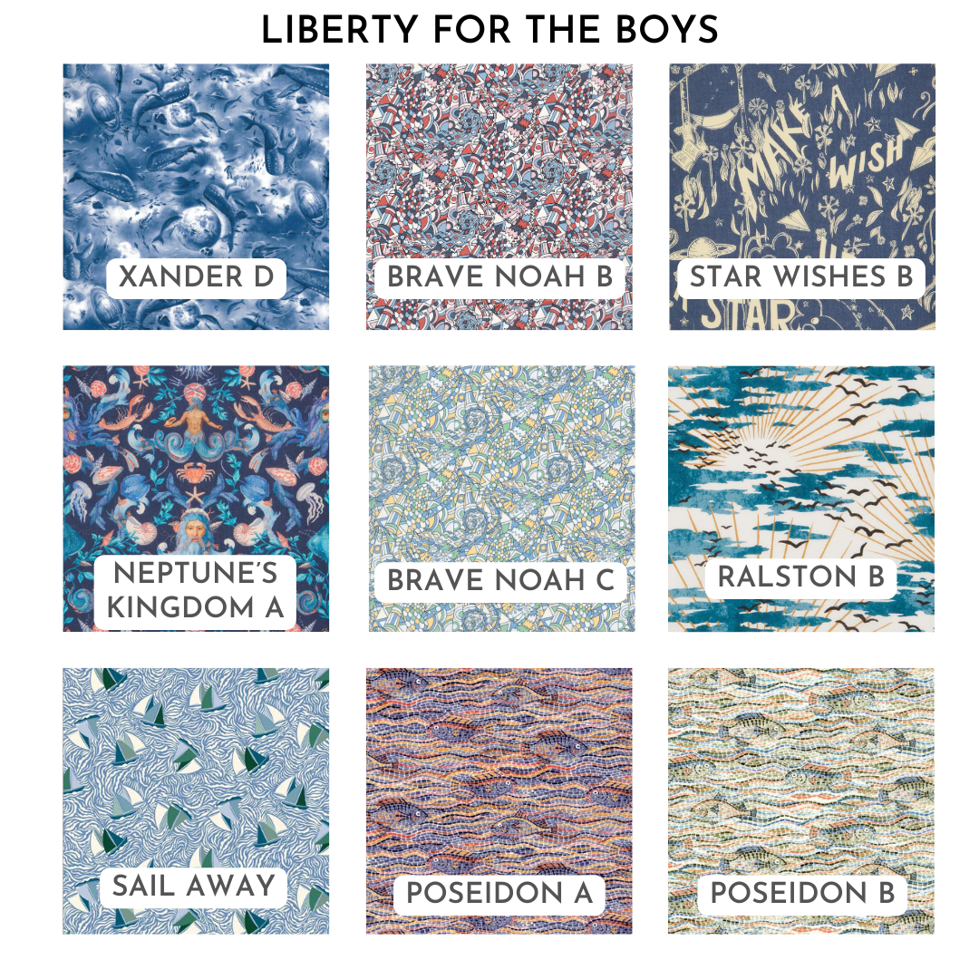 Personalised Towels ‘Liberty Appliqué Initial’