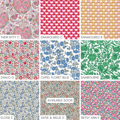 Personalised Liberty Cushions for Girls