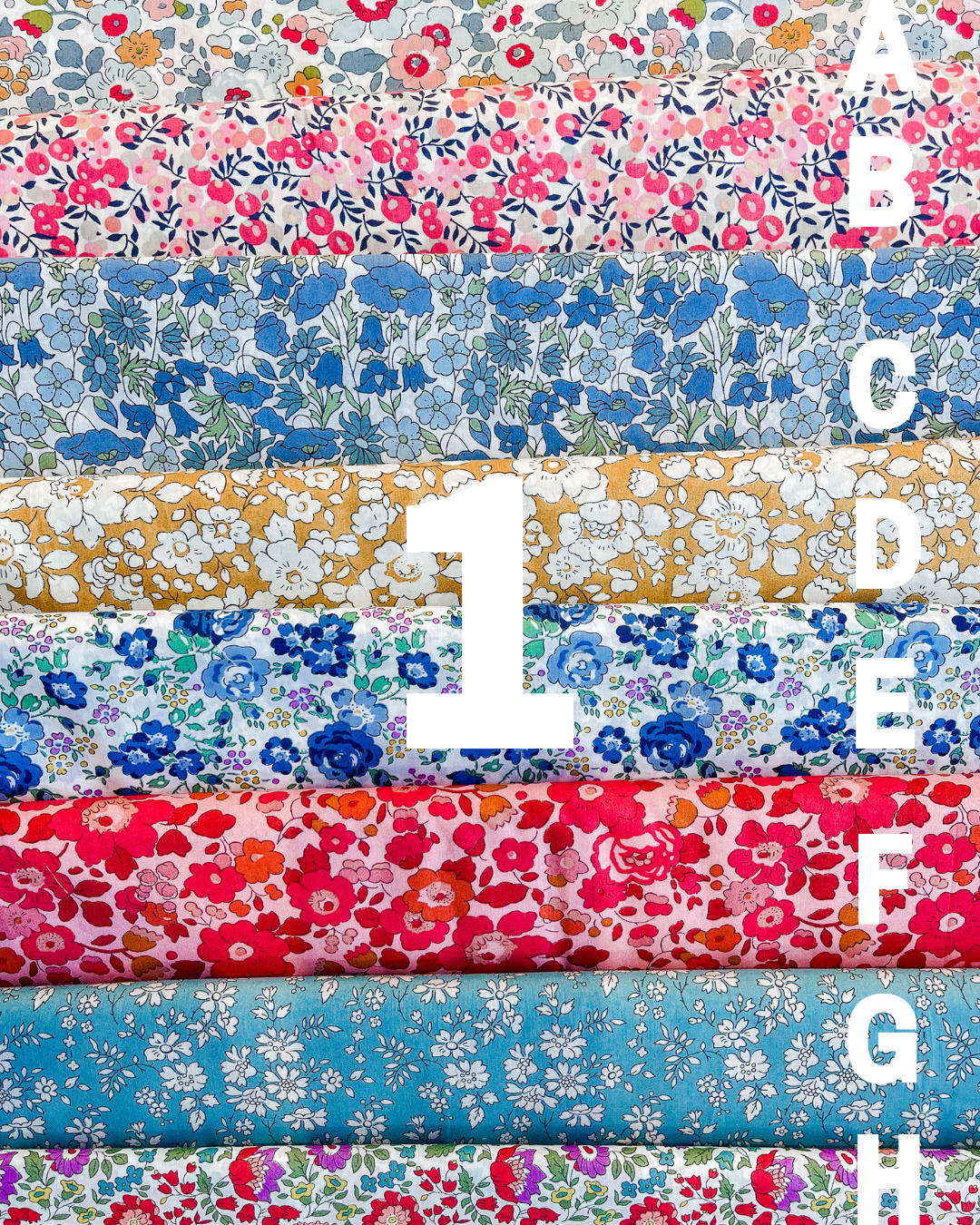 Single Fabric Liberty Name Banner