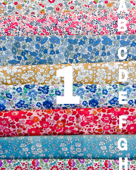 Single Fabric Liberty Name Banner