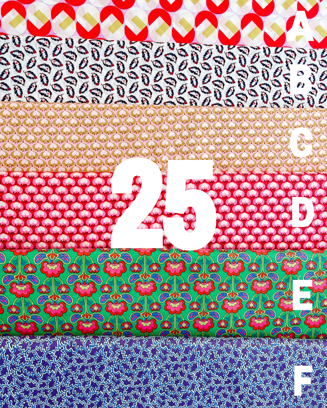 Single Fabric Liberty Name Banner