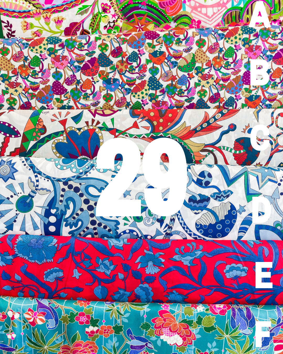 Single Fabric Liberty Name Banner