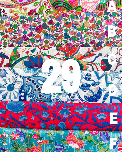 Single Fabric Liberty Name Banner