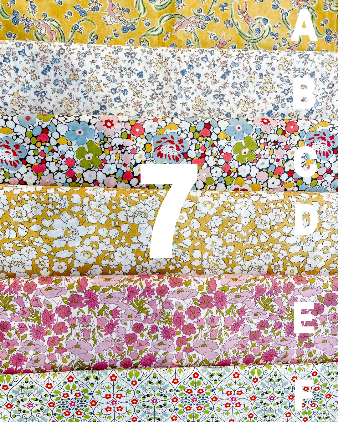 Single Fabric Liberty Name Banner