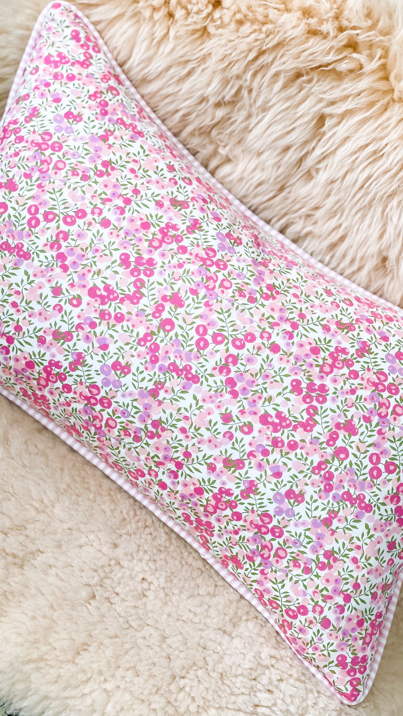 Personalised Cushion ‘Liberty & Linen’