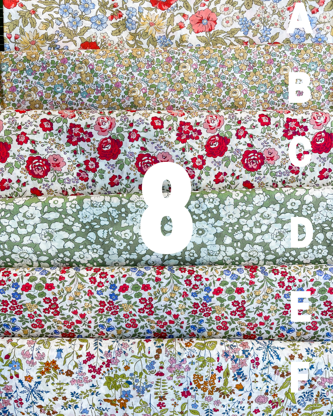 Single Fabric Liberty Name Banner