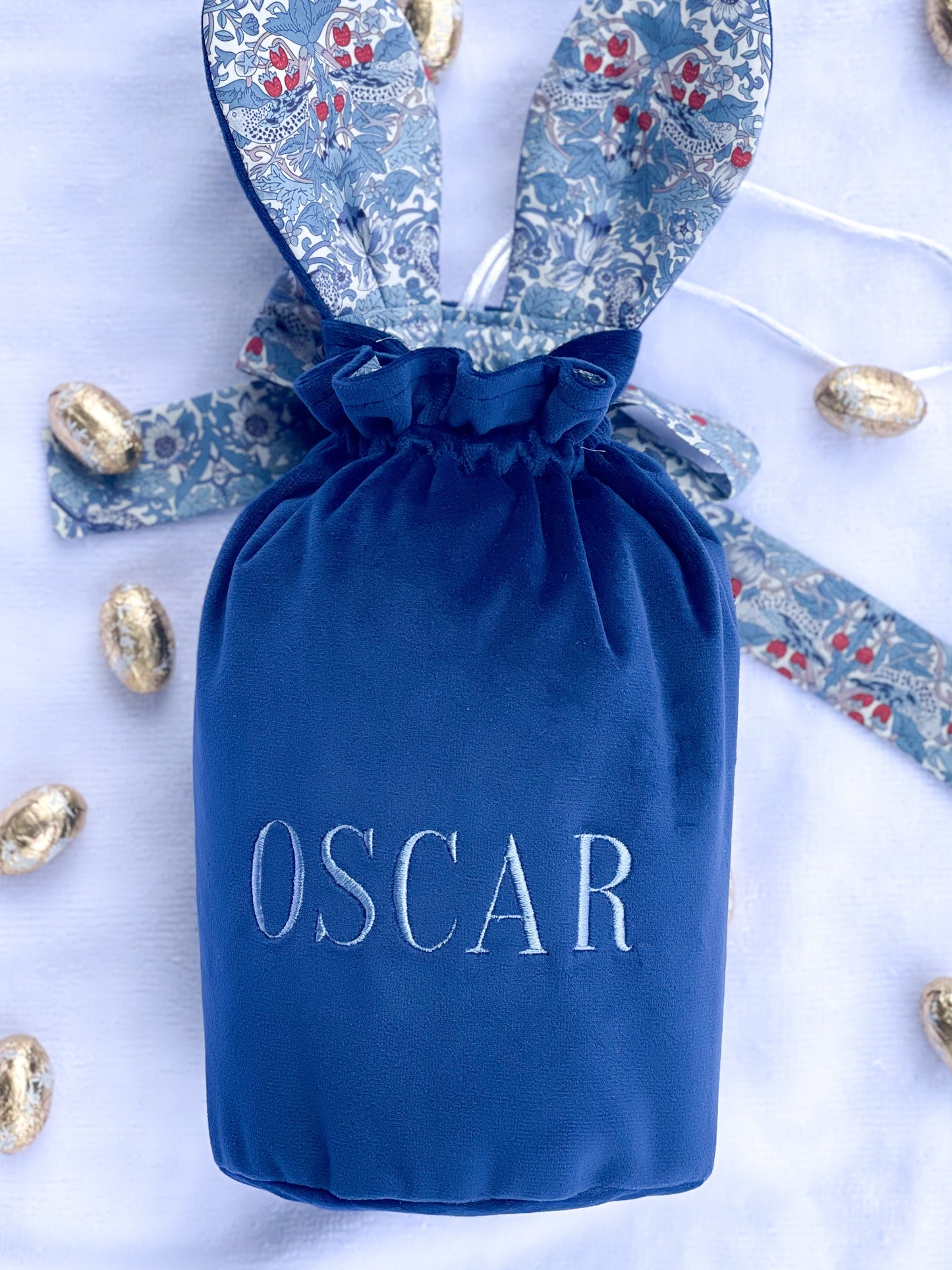 Velvet and Liberty Bunny Bags