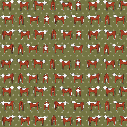 Face Washer 'Red Tractor Designs’