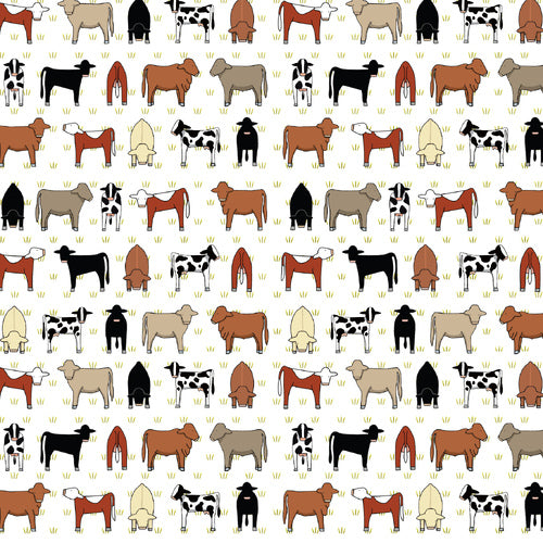 Face Washer 'Red Tractor Designs’
