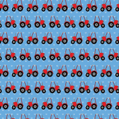 Face Washer 'Red Tractor Designs’