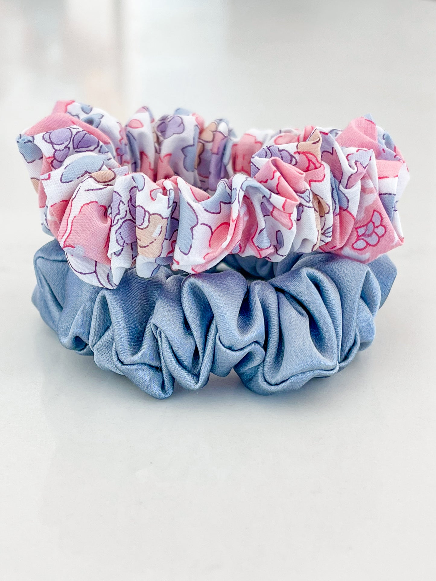Liberty & Silk Scrunchies