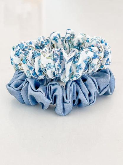 Liberty & Silk Scrunchies