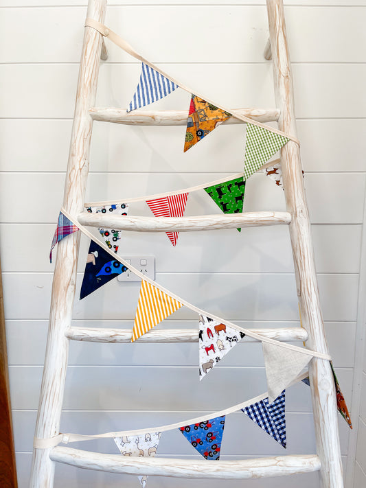 Red Tractor Designs Bunting