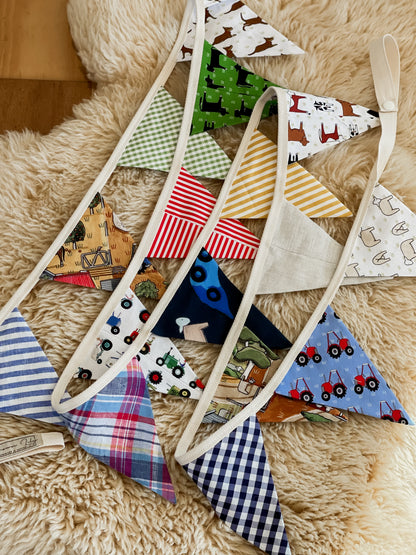 Red Tractor Designs Bunting