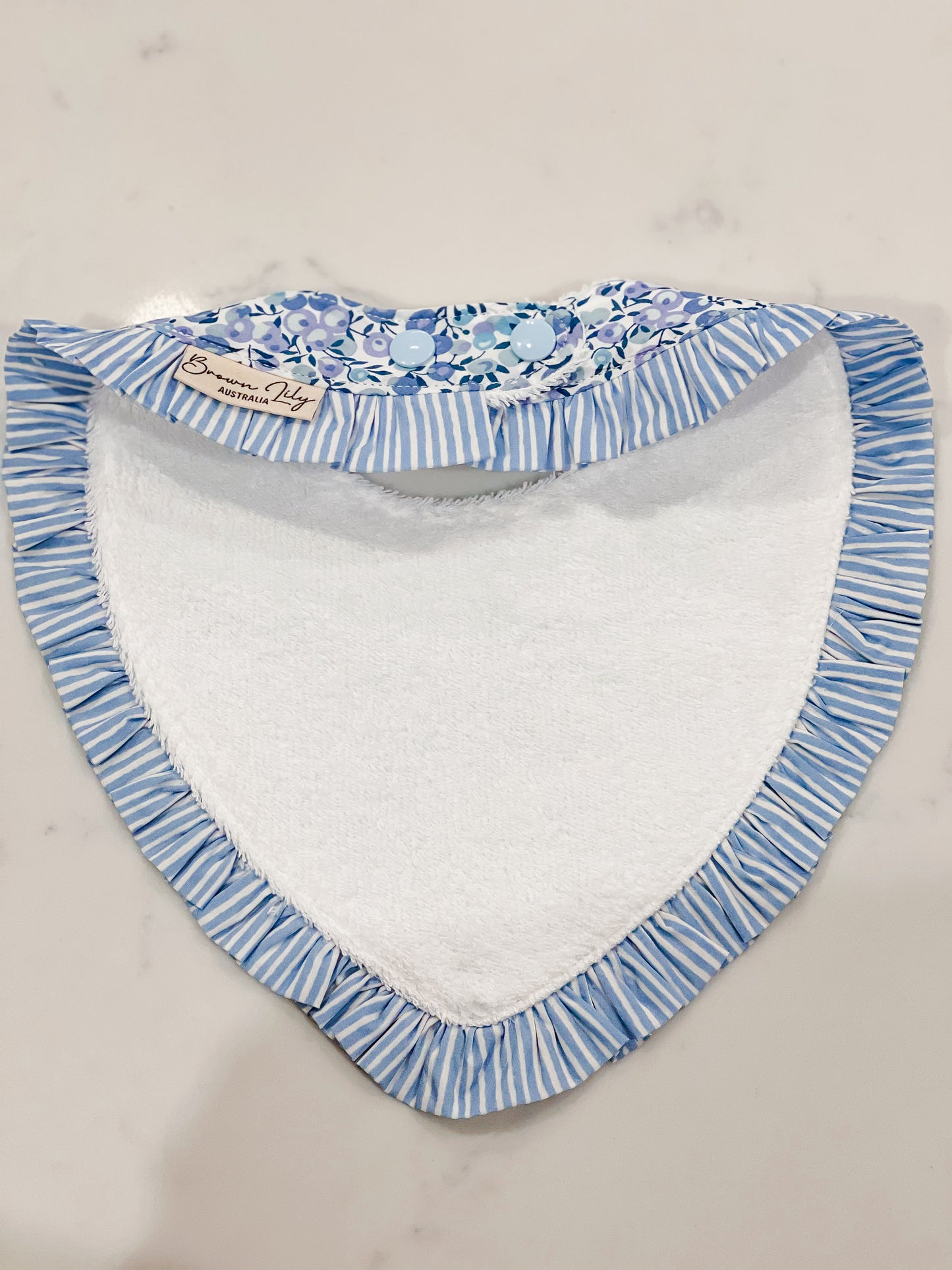 Liberty Ruffle Bibs