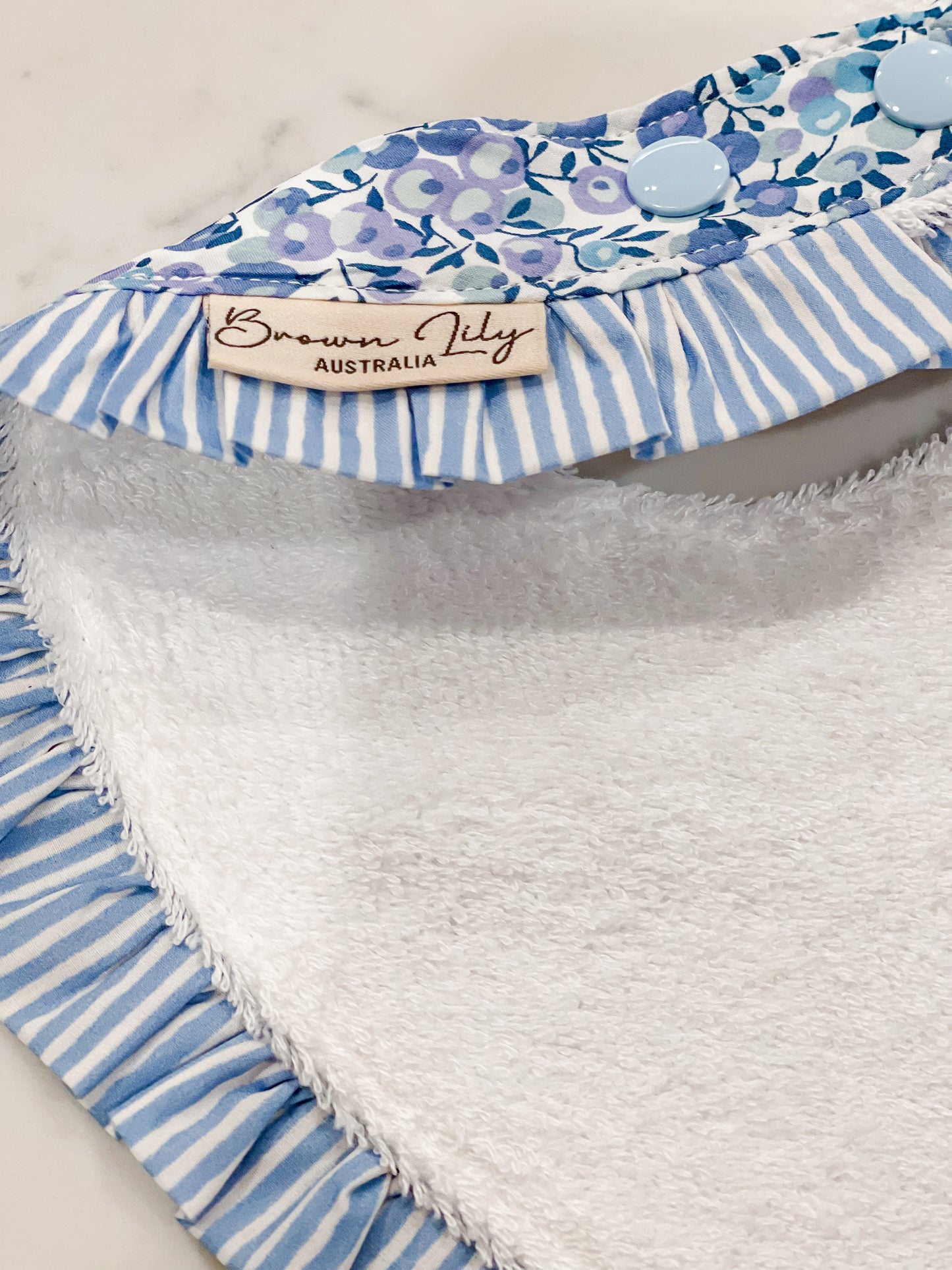 Liberty Ruffle Bibs