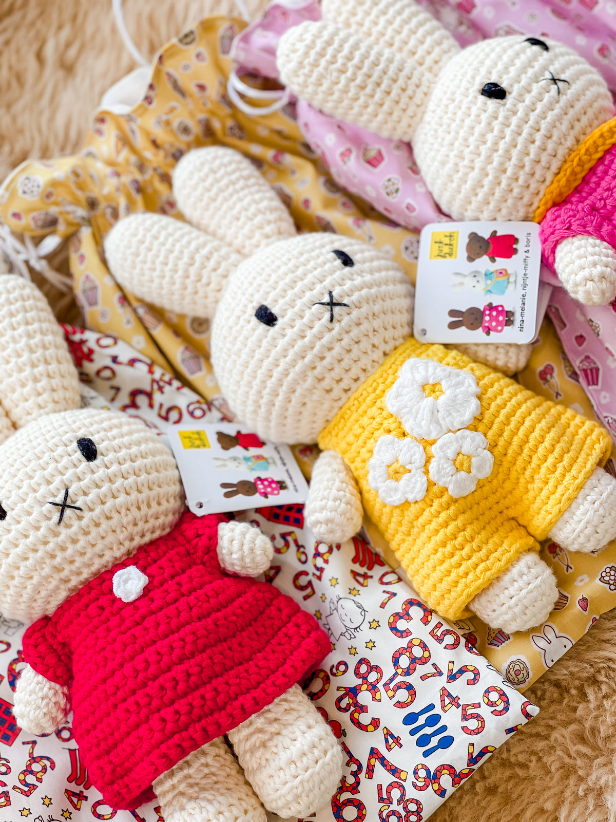 Liberty x Miffy Fully Lined Drawstring Keepsake Bag