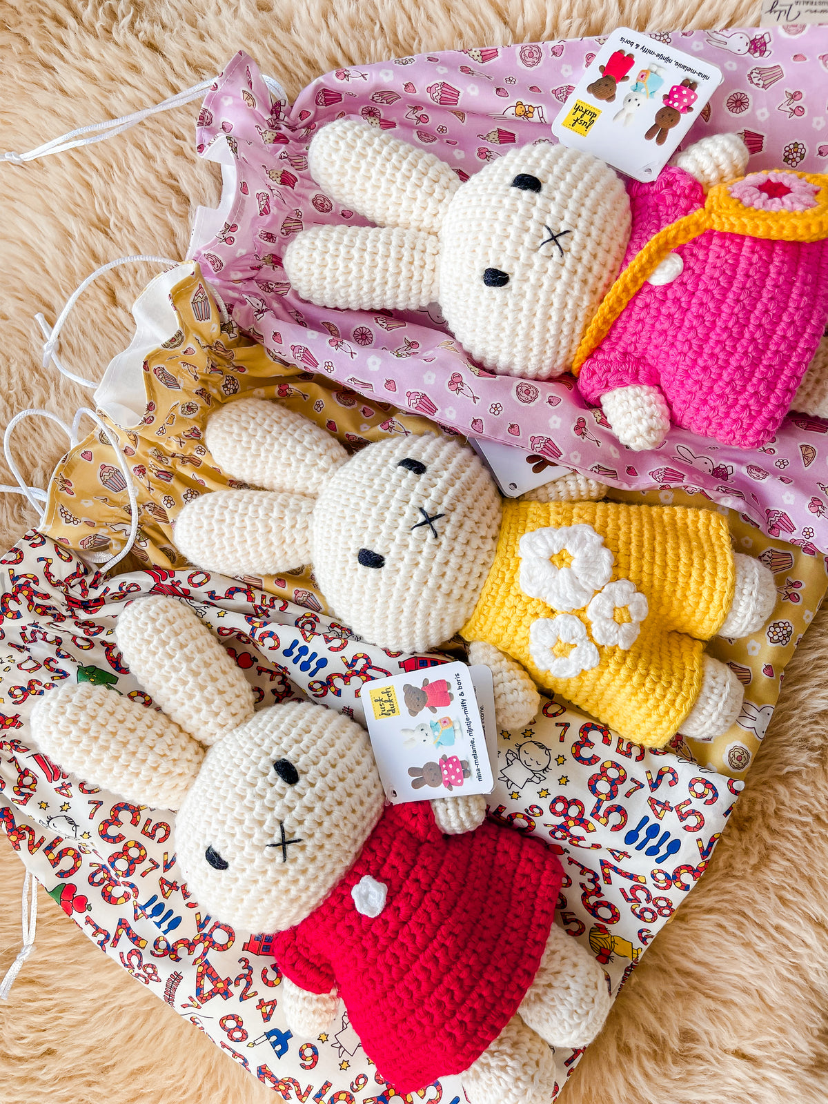 Liberty x Miffy Fully Lined Drawstring Keepsake Bag