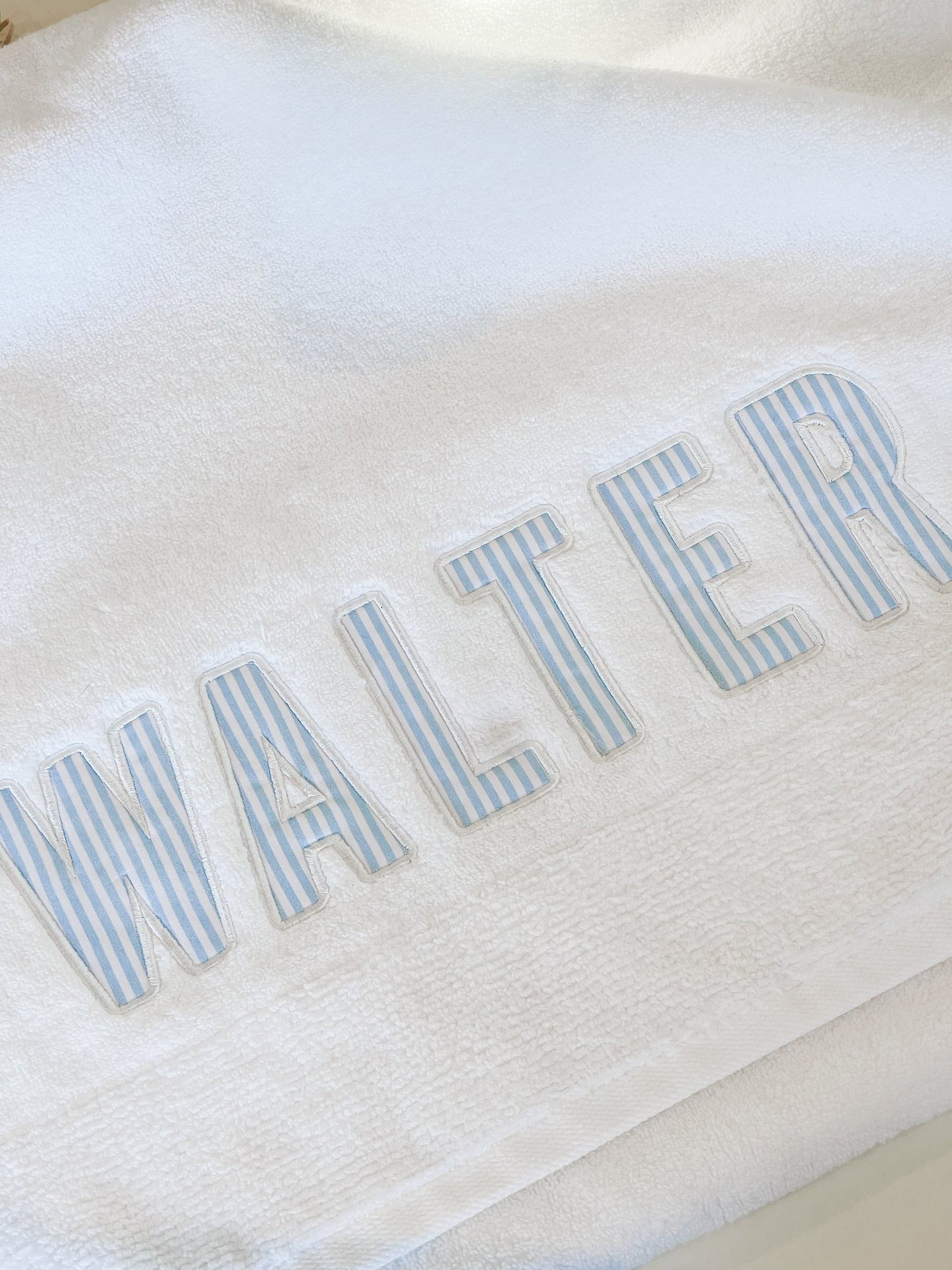 Personalised Spots, Stripes & Checks Towels