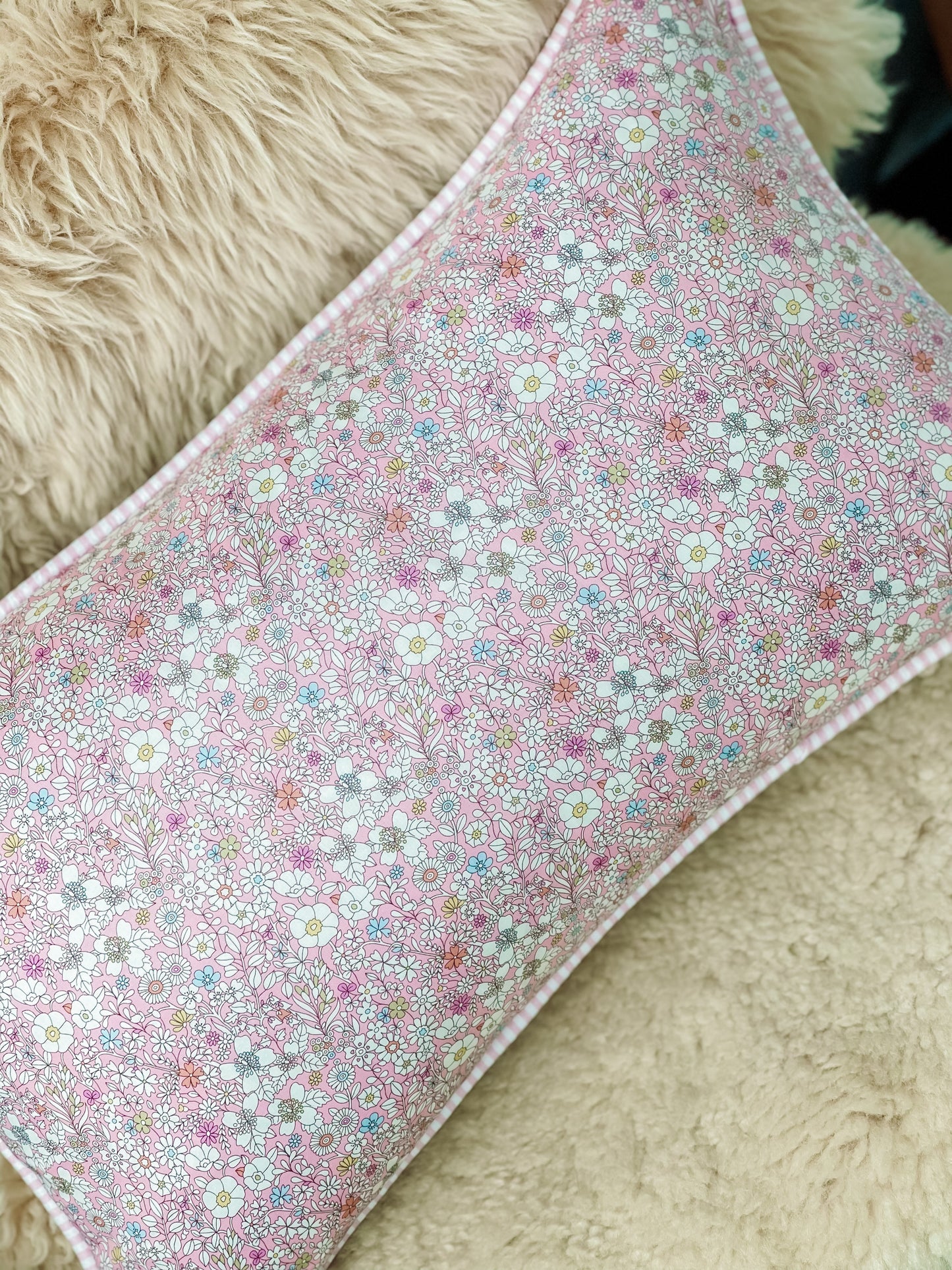 Personalised Cushion ‘Liberty & Linen’