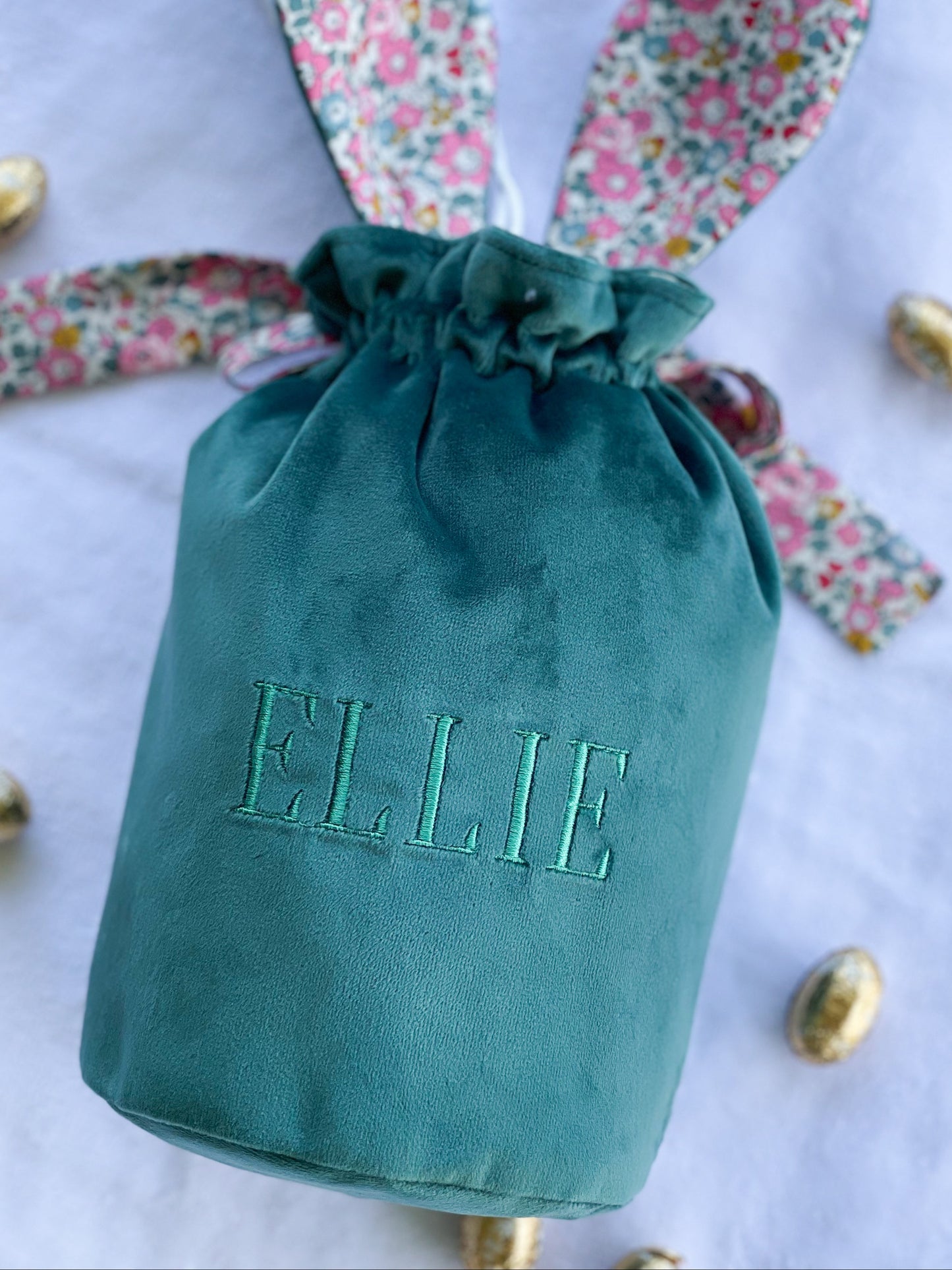 Velvet and Liberty Bunny Bags