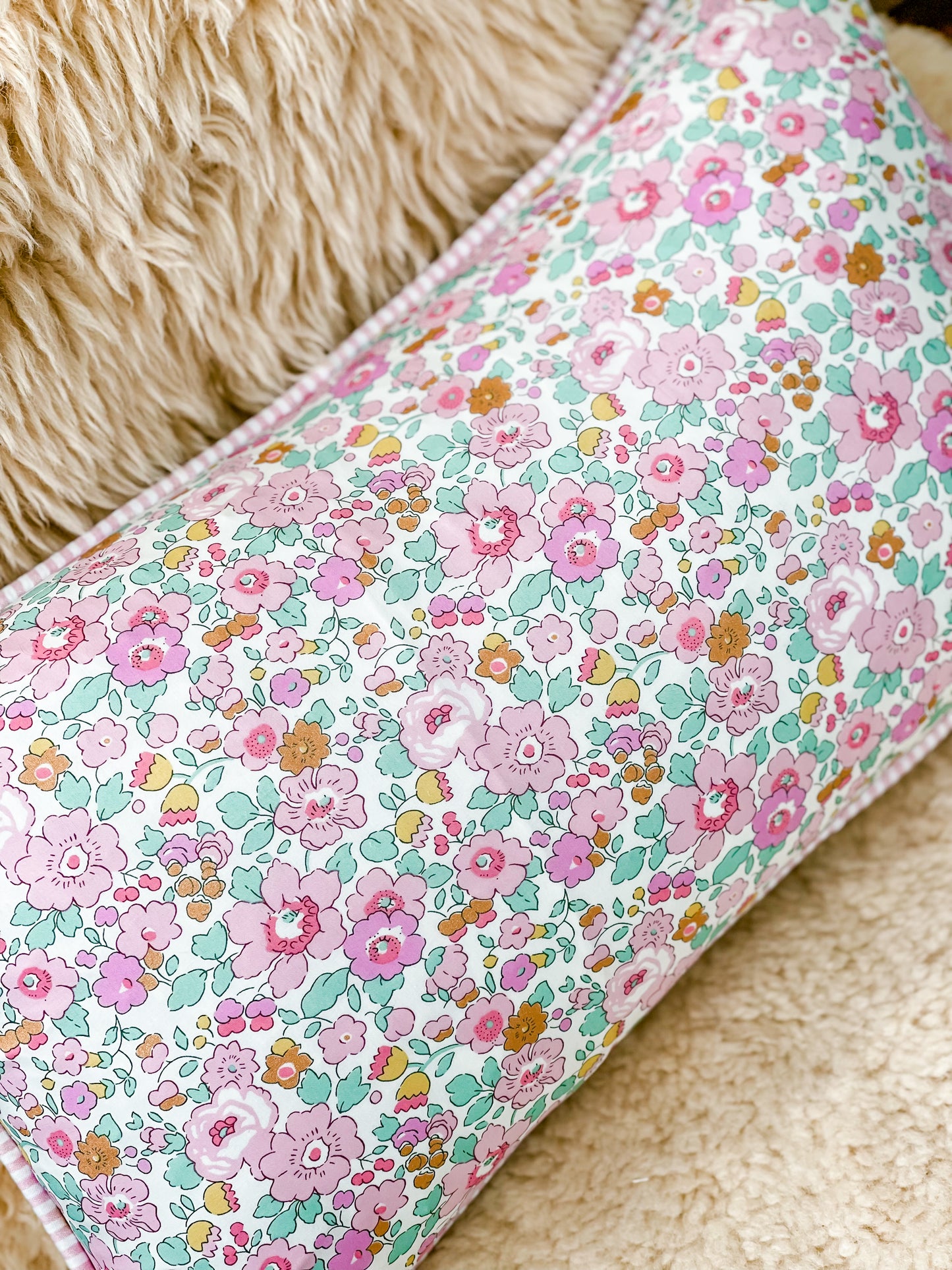 Personalised Cushion ‘Liberty & Linen’