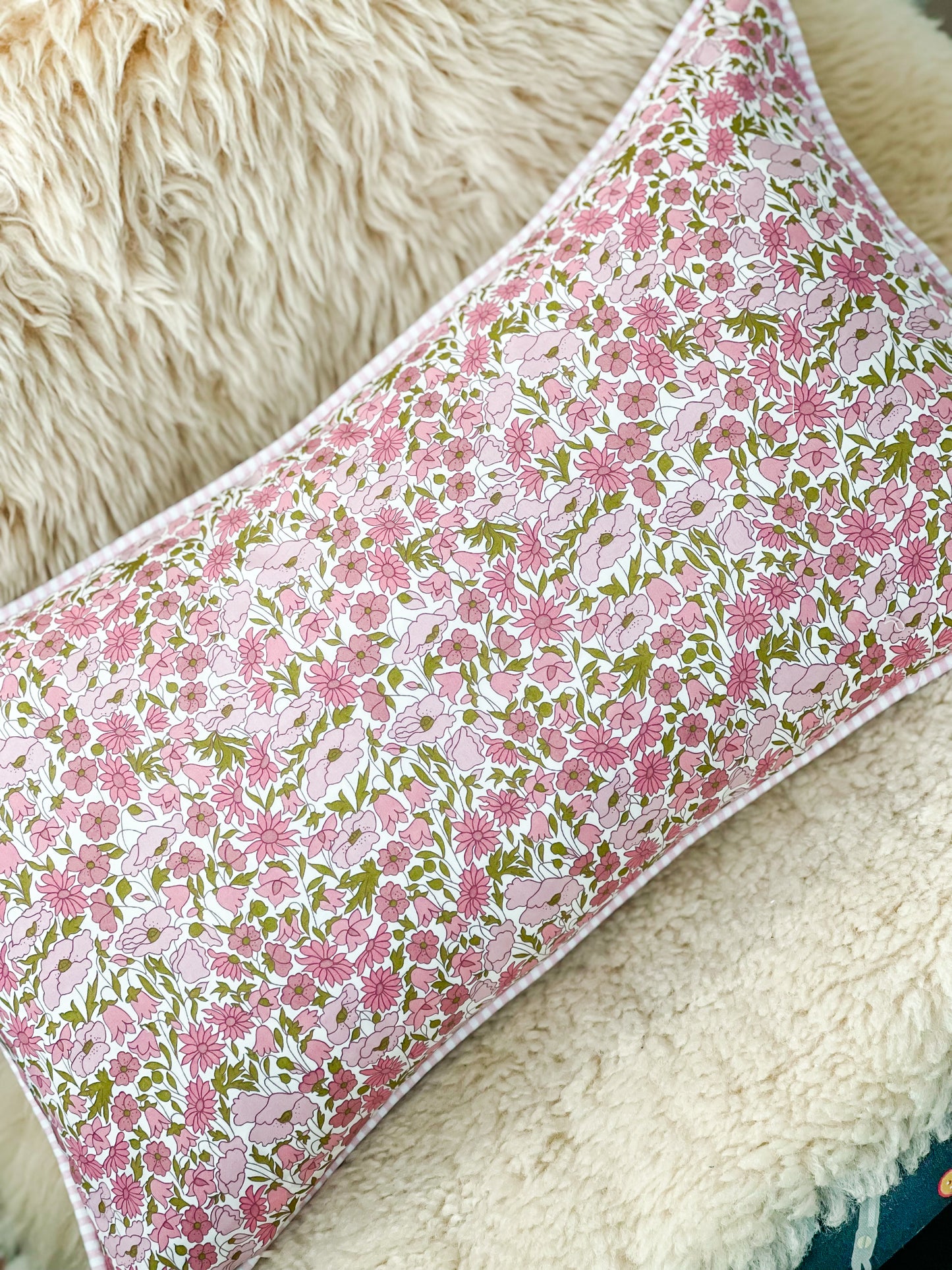 Personalised Cushion ‘Liberty & Linen’