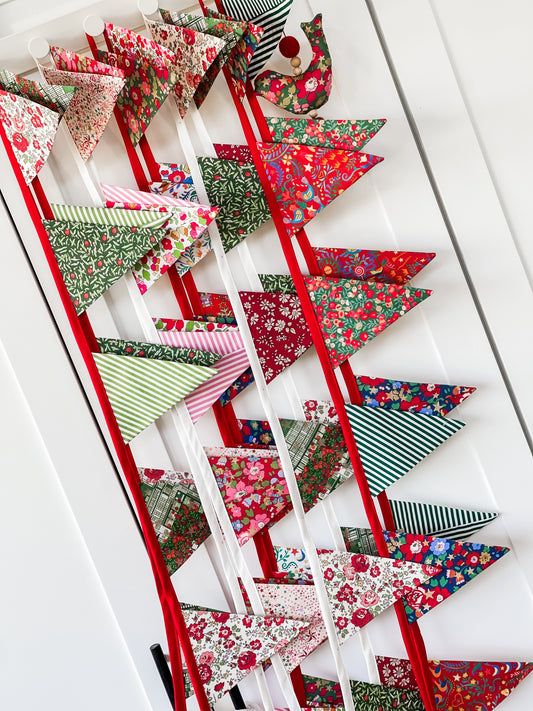 Liberty Christmas Bunting