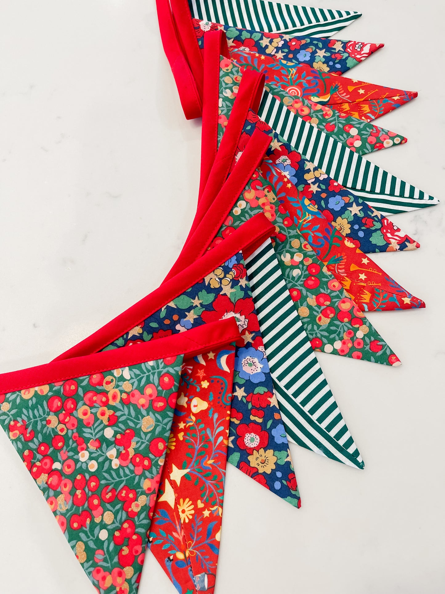 Liberty Christmas Bunting
