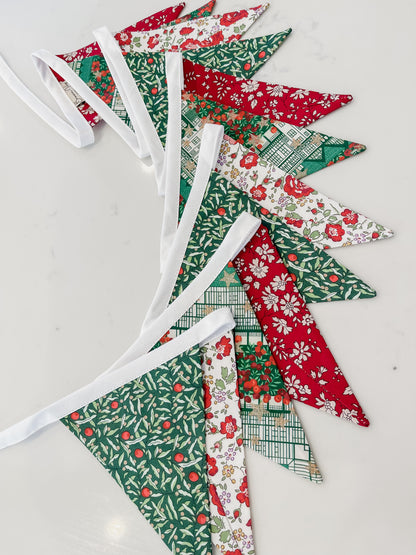 Liberty Christmas Bunting