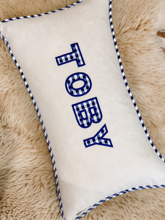 Personalised Cushion ‘Red Tractor Designs’