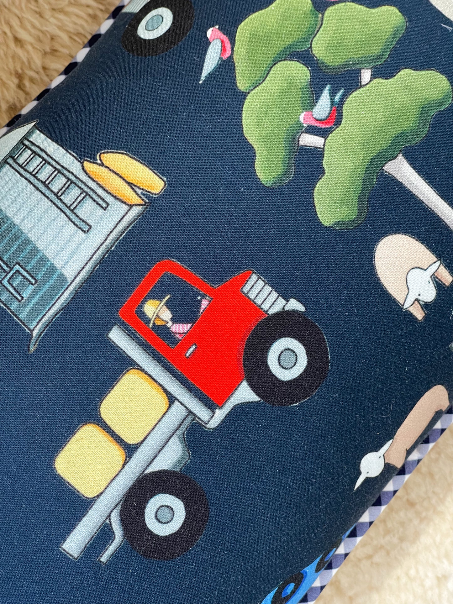 Personalised Cushion ‘Red Tractor Designs’