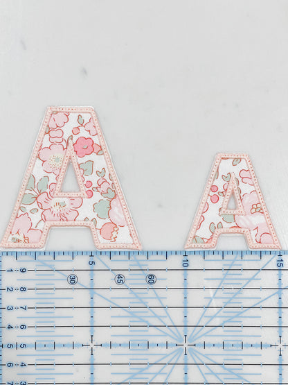 Liberty Alphabet & Number Patches