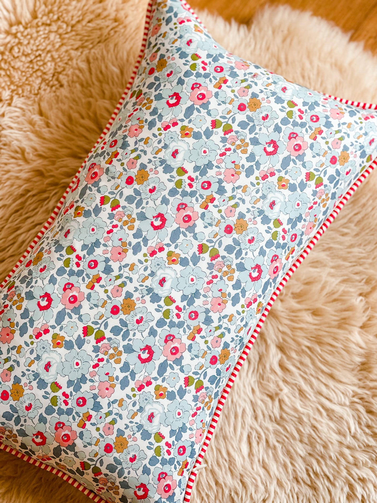 Personalised Cushion ‘Liberty & Linen’