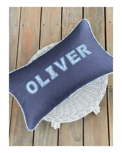 Personalised Liberty Cushions for Boys