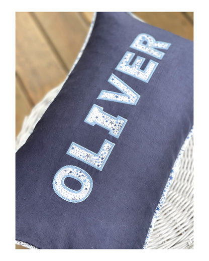 Personalised Liberty Cushions for Boys
